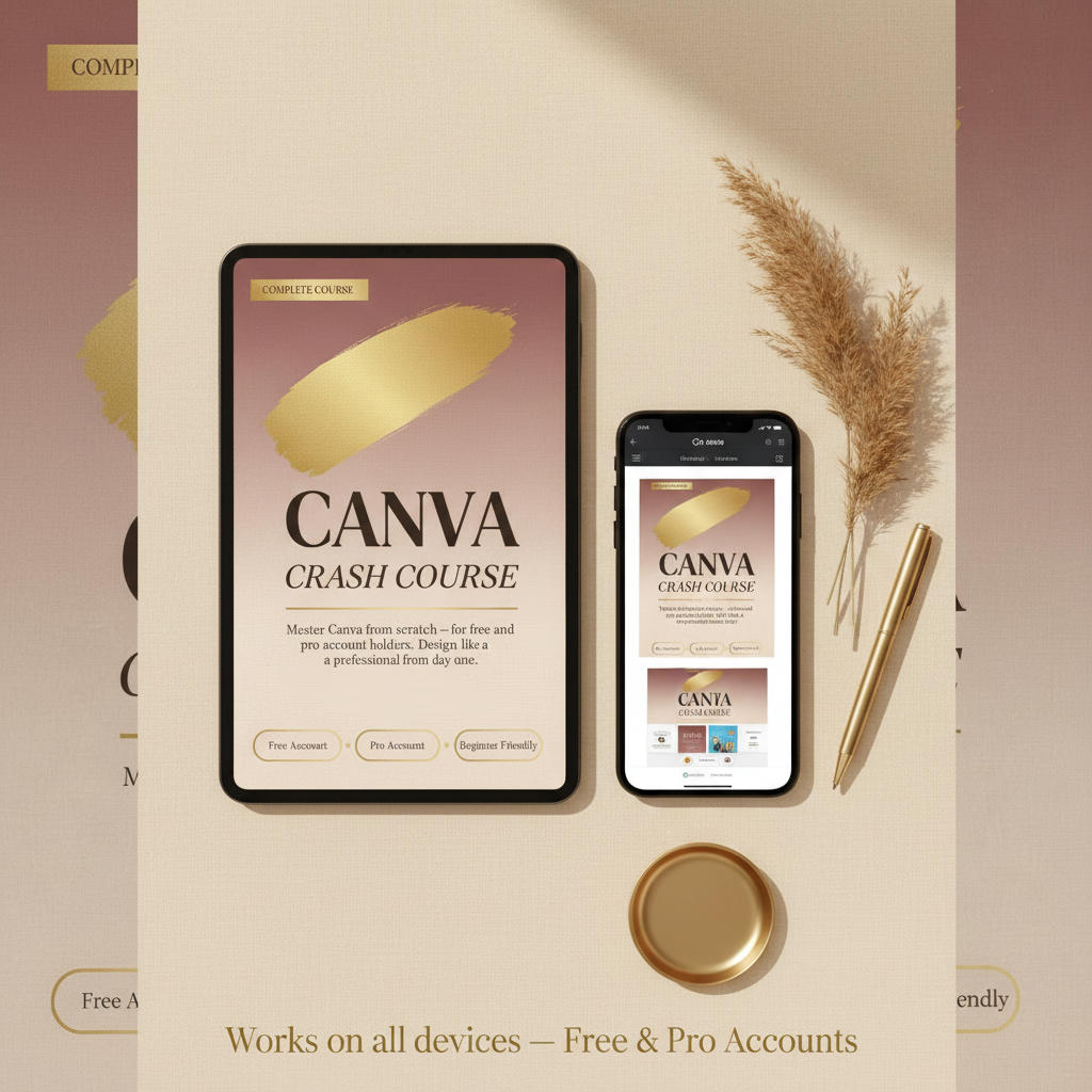Canva Crash Course - Works on All Devices